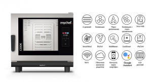 Пароконвектомат Distform MyChef Cook Pro 6 GN 1/1 (CCE6100D)