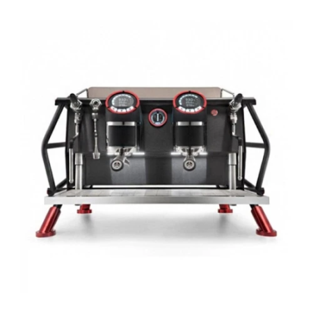 Кофемашина Sanremo Café Racer Naked 2 группы 220В, автомат, черно-красная