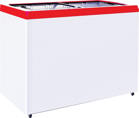 Ларь морозильный Italfrost ЛВН 300 П (CF 300 F) 4кор (серый)